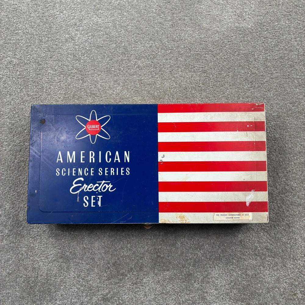 Vintage Gilbert American Science Series Erector Set No. 10023 -‎ Power Model